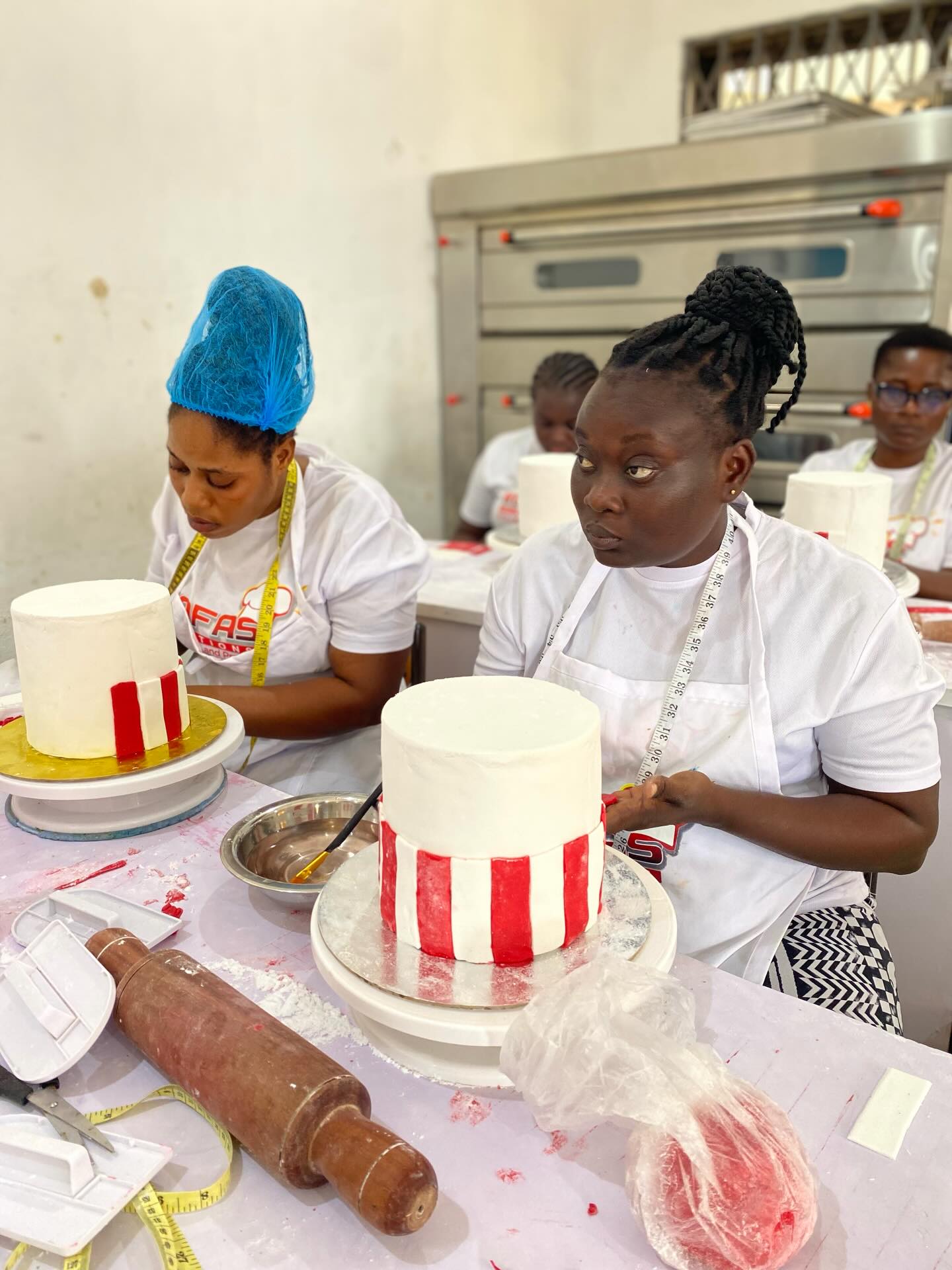 Kofas students during hands-on practical training